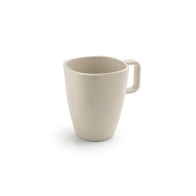 Front of the House DMU018NAB23 11 oz Platewise Mug - Bamboo, Natural, Beige, Case of 12