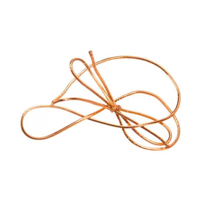 Metallic Copper Stretch Loops 16" 50 pack