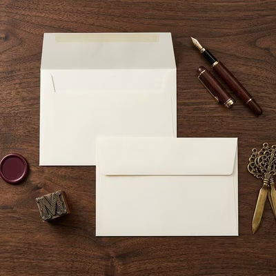 A6 6 1/2" x 4 3/4" Bright Envelope Natural 50 Pieces E5103