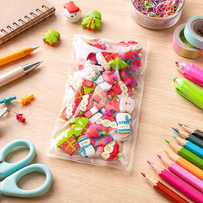 Crystal Clear Adhesive Flap Seal Bags For Candy and Crafts Bag Size: 3 3/16" x 6 1/16" 100 Bags Crystal Clear Bags