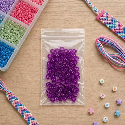 LDPE Clear Zip Bags, 2 mil 3" x 5" 100 pack