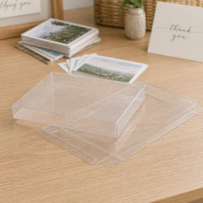 Crystal Clear Boxes® 8 1/8" x 1" x 8 1/8" 25 pack
