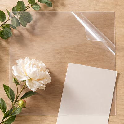 Clear Poly Sheet 12" x 12" 25 pack