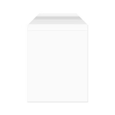 Crystal Clear Bags® with Angled Flap 16 7/16" x 20 1/8" 100 pack