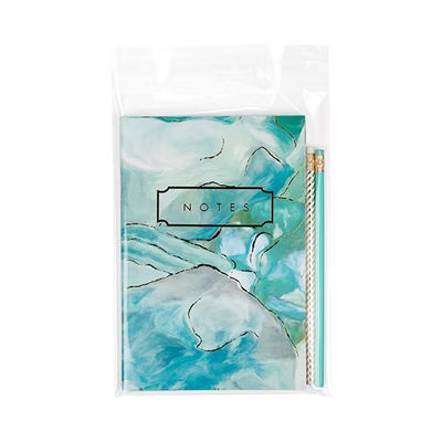 Self Sealing Flap Closure Clear Plastic Packaging For Small Journals Bag Size: 6 7/8" x 9 1/2" 100 Bags Crystal Clear Bags