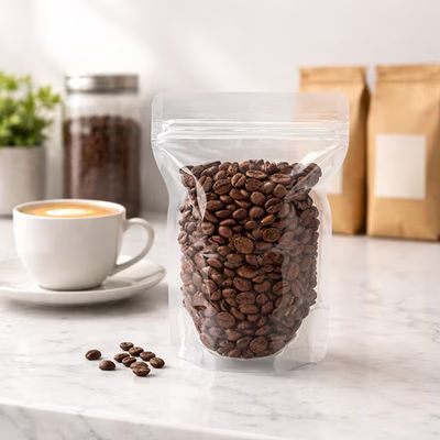 Small Tall Clear Zip Pouch Bags w/ Hang Hole 3 oz. to 4 oz. - Heat Seal & Food Safe Size: 4 11/16" x 3" x 7 1/4" 100 Bags Pouches