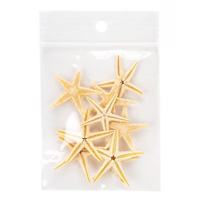 Crystal Clear Zip Bags + Round Hang Hole 2 1/2" x 3" 100 pack