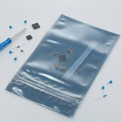 Static Shielding Bag - Reclosable Zip 5" x 8" 100 pack