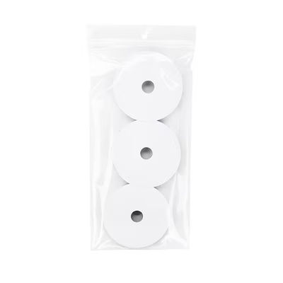 Crystal Clear Zip Bags + Round Hang Hole 4" x 8" 100 pack