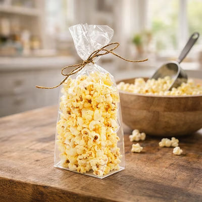 Cookie Bags High Clarity Gusset Bags 3 1/2" x 2 1/4" x 9 3/4 100 Pieces