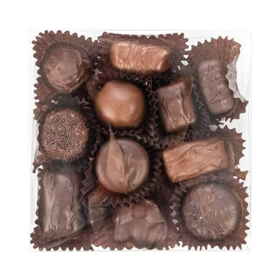 Medium 9 Truffle Size Chocolate Boxes with Inserts for 9 Candies Chocolates & Truffles Box Size: 5 5/8" x 1" x 5 9/16" 100 Sets