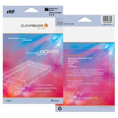 Crystal Clear Photo Boxes Retail Pack 4 1/2" x 5/8" x 5 7/8" 5 pack