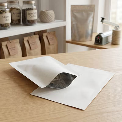 Small White Single Use Heat Seal Child Resistant Baggie - Great Pharmaceuticals or Vitamins Bag Size: 2 1/2" x 3 1/2" 100 Bags