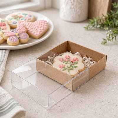 Crystal Clear Box Slip Cover 3 3/16" x 1 1/16" x 3 1/4" 25 pack