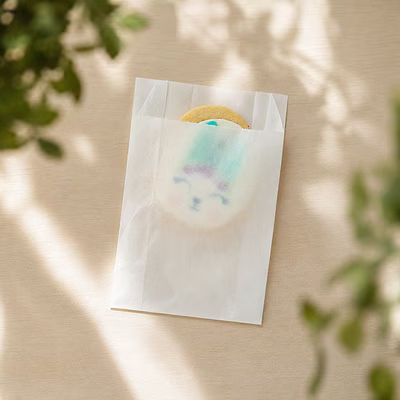 Gusseted Glassine Bags 3 1/4" x 1" x 4 3/4" 100 pack