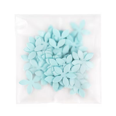 Frosted Flap Seal Bags 100 Pack 4" x 4"