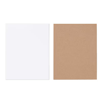 14" x 18" ClearBagsÃ? Single Sided White Backing Board