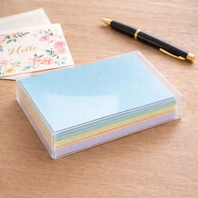 rPET Crystal Clear Box 4 1/2" x 1 1/4" x 5 7/8" 25 Pack