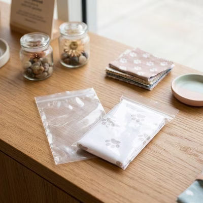Crystal Clear Polyethylene Zipper Bags 5" x 8" 100 Pack CEZC58