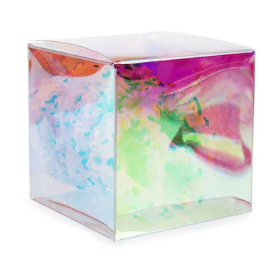 Iridescent Pop & Lock Boxes 3 1/2" x 3 1/2" x 3 1/2" 25 pack