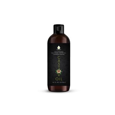 Plus Size Women's Cold Pressed Castor Oil by Pursonic in O