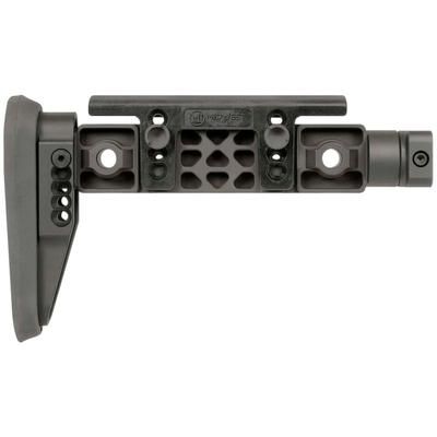 Midwest Industries Alpha Series Fixed Beam Stock Black MI-ALPHA-FBS