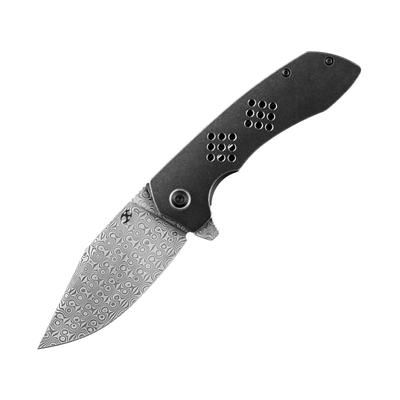 Kansept Knives Entity Framelock Damascus K1036B3