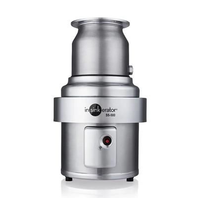 InSinkErator SS-500-15A-MRS 208/3 Disposer Pack w/ 15-in Bowl & Cover, Reverse Switch, 5-HP, 208/3 V