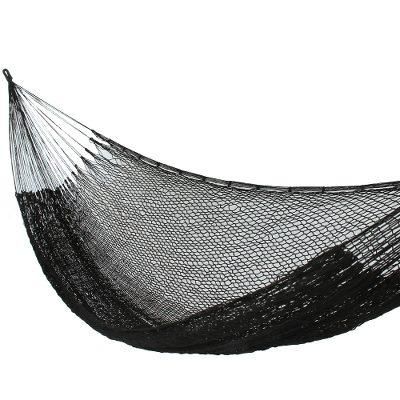 Hammock, 'Shadows' (single) - Fair Trade Black Rope Hammock