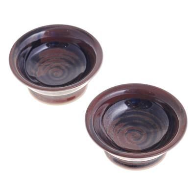 Mise en Place,'Small Ceramic Bowls from Thailand (Pair)'