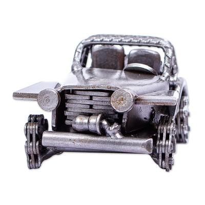 Mini Rustic Jeep,'Small Rustic Jeep Sculpture'