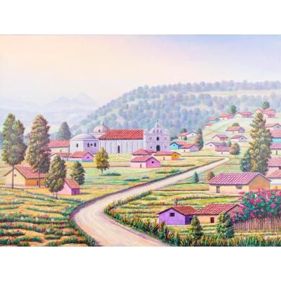 San Cristobal,'Realist Landscape Painting from Guatemala'