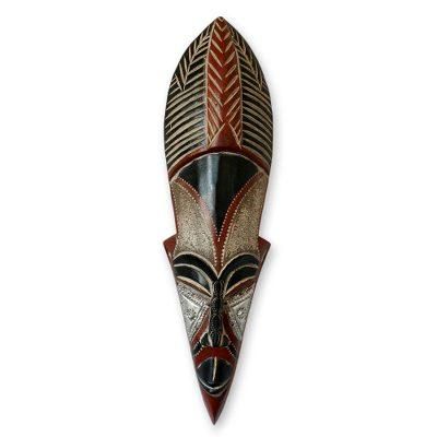 African wood mask 'Dancing Maiden'
