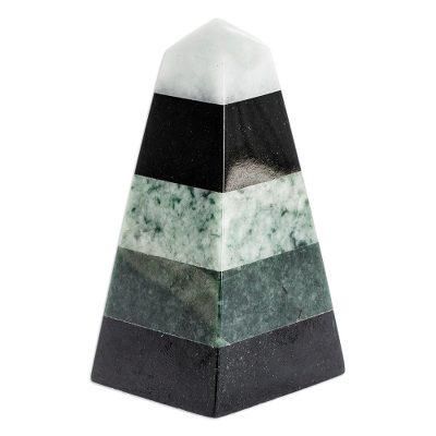 Healing Power,'Multicolored Jade Obelisk'