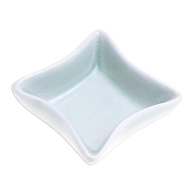 Thai Kitchen in Green,'Small Handcrafted Green Celadon Bowl'