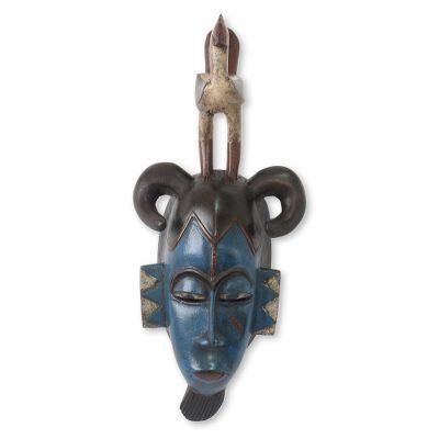 African mask, 'Guro Rooster'