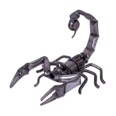 Escorpion Rustico,'Recycled Scrap Metal Sculpture from Mexico'