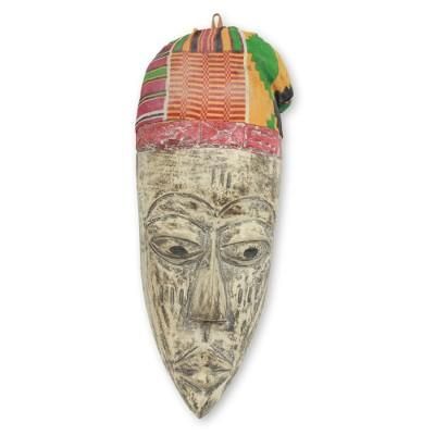 African mask, 'Elder Ewe Gentleman'