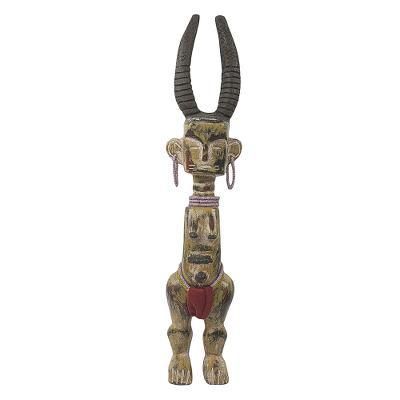 Fante Fertility Doll IV,'Traditional Fante Style African Wood Fertility Sculpture'