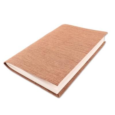Chic Buff,'Buff Cotton Journal with Handmade Paper Handcrafted in India'