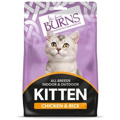 2x1.5kg Chicken & Rice Kitten Burns Dry Cat Food