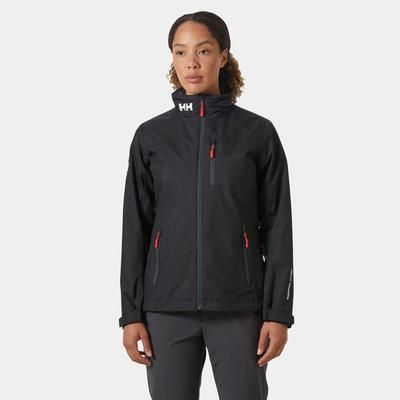 Helly Hansen Women's Crew Midlayer Sailing Jacket Black XL
