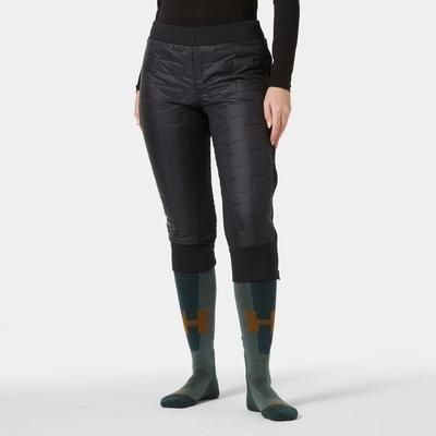 Helly Hansen Women's Lifaloft Full Zip Insulated 3/4 Trousers Black L