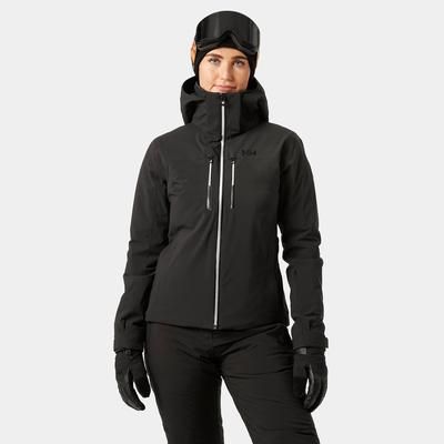Helly Hansen Women's Alphelia Lightweight Lifaloft Ski Jacket Black M