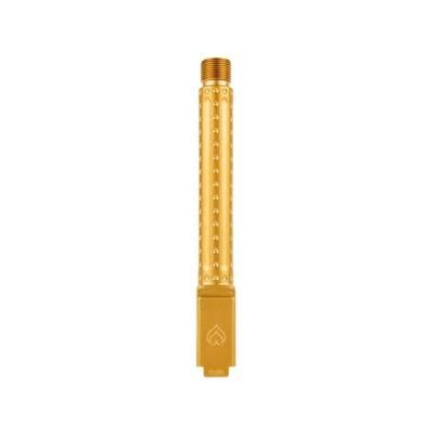 Ballistic Advantage Glock 17 Gen 5 9mm Luger Threaded Pistol Barrel 5.03 inch 1-10 Twist PVD Gold BAPSG175T2G