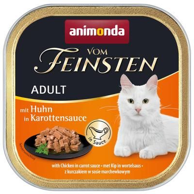 6x100g No Grain Chicken Animonda vom Feinsten Wet Cat Food