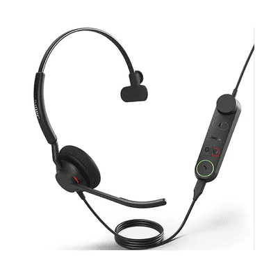 Jabra Engage 50 II Wired Mono Headset USB-C UC with Control Unit