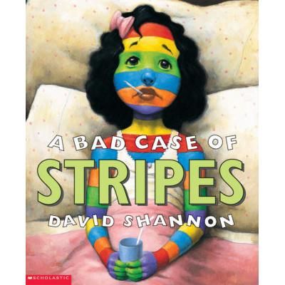 A Bad Case of Stripes (paperback) - by David Shannon