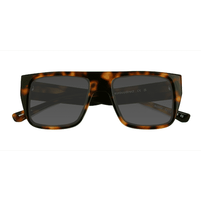 Male s square Brown Tortoise Acetate Prescription sunglasses - Eyebuydirect s Audax