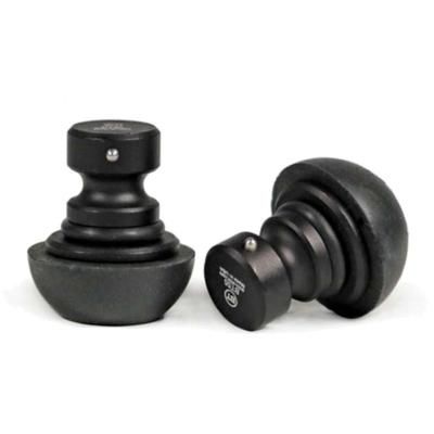 Atlas Bipods BT55 5-H and Super CAL Rubber Feet Black BT55